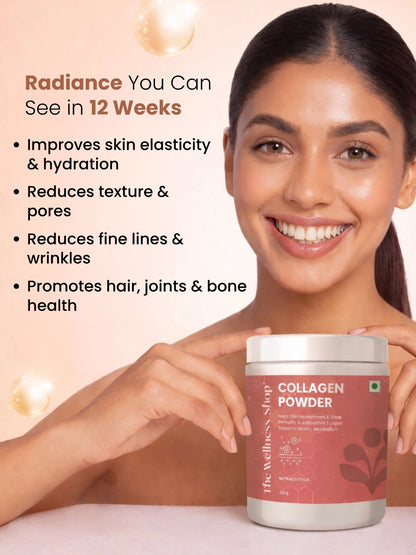 Pure Plant Collagen Booster Powder for Healthy, Radiant Skin