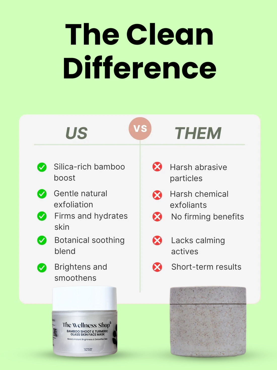 Bamboo Shoot &amp; Turmeric Glass Skin Face Mask