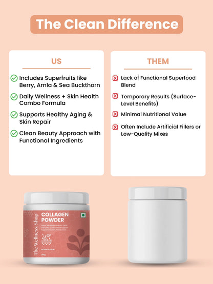 Pure Plant Collagen Booster Powder for Healthy, Radiant Skin